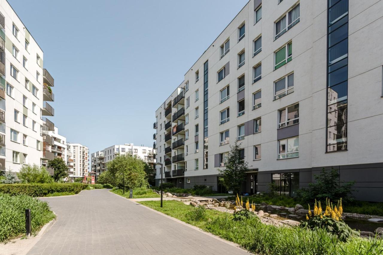 Chill Apartments Mokotow Business Park Warschau Exterior foto