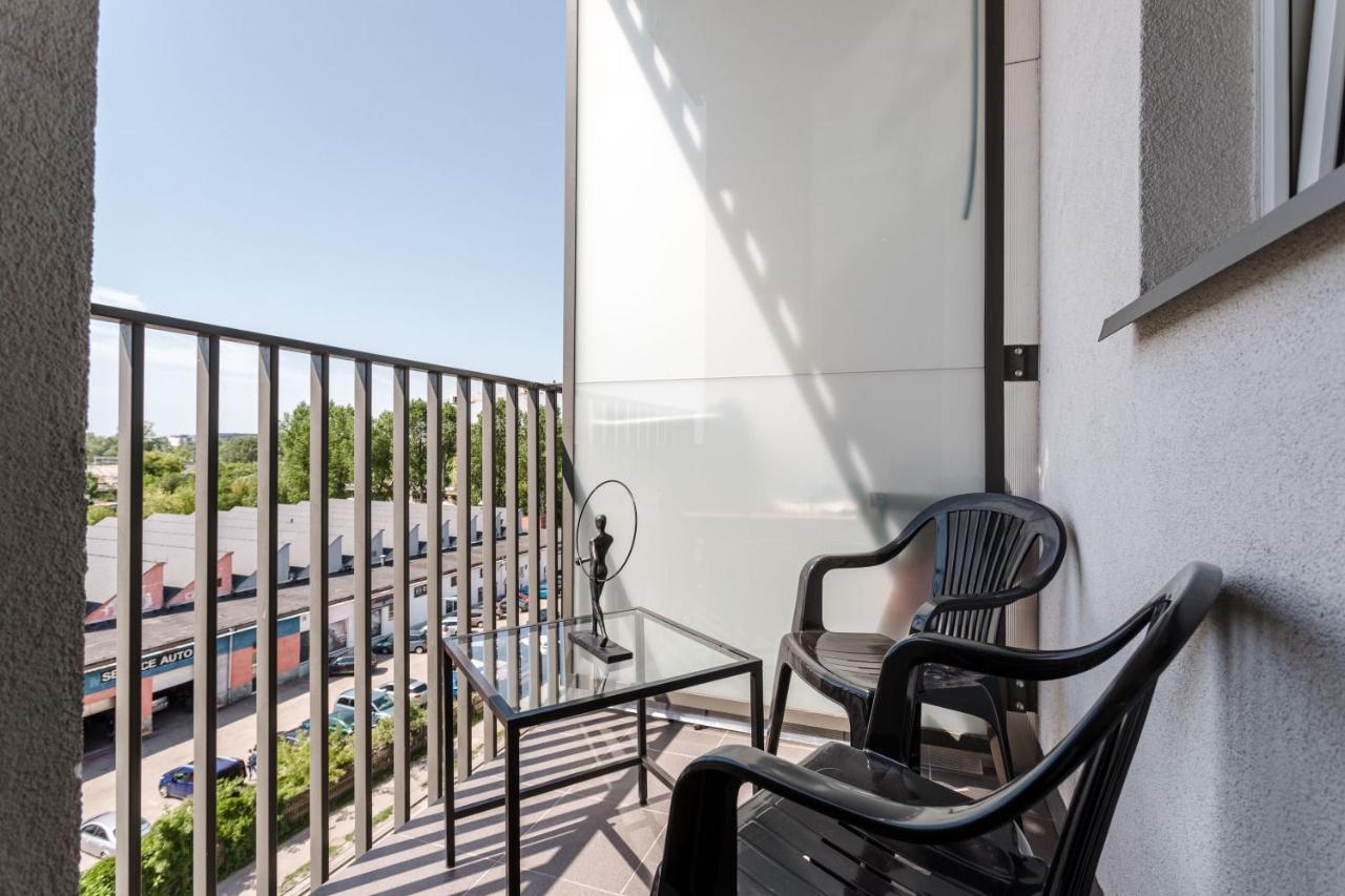 Chill Apartments Mokotow Business Park Warschau Exterior foto