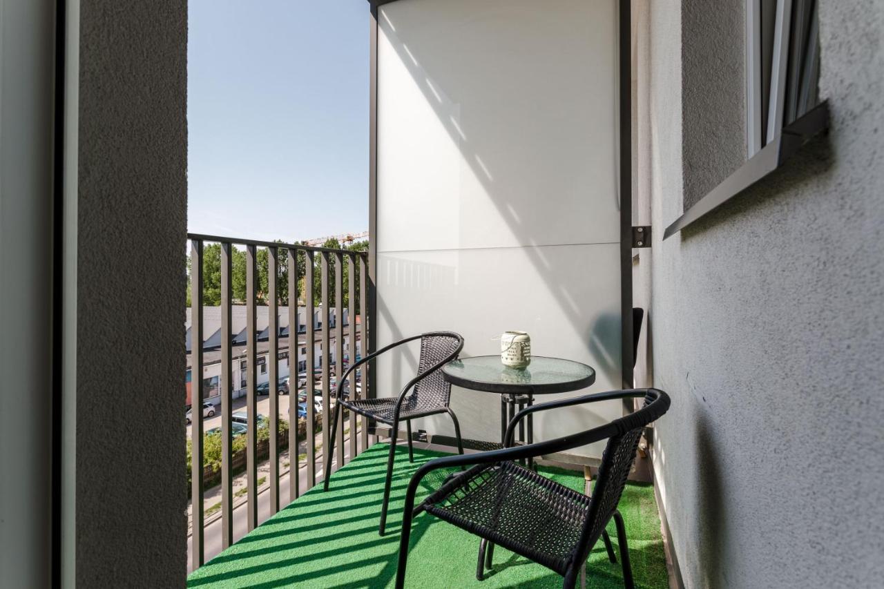 Chill Apartments Mokotow Business Park Warschau Exterior foto